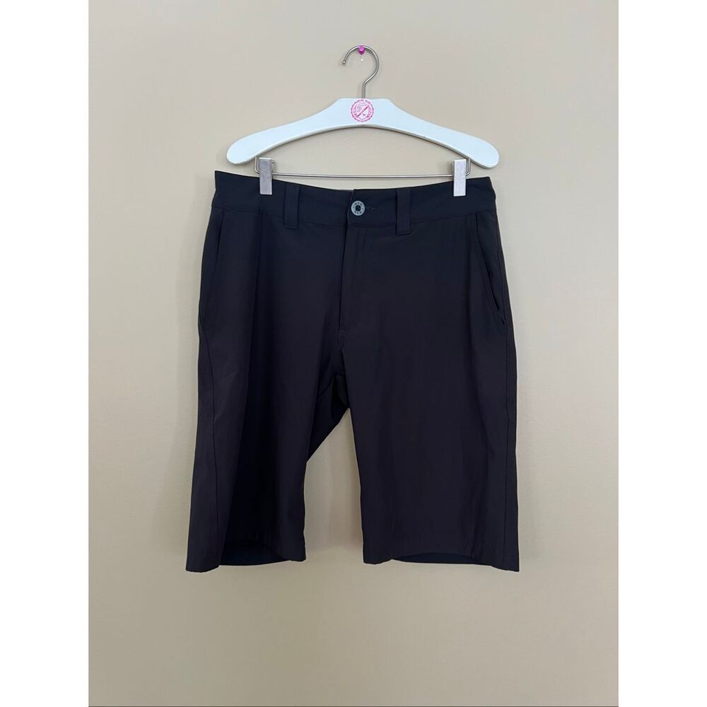 Men's Black Performance Shorts